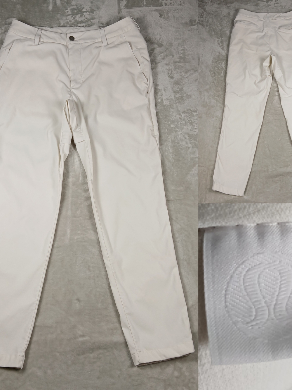 Lululemon ABC Commission Golf Pants 32x30 Men's Performance White